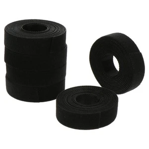 6 Rolls Netzkabelband Reisen Klettverschlüsse Kabelwickel Für Elektrische - Bild 1 von 12