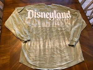 New ~ Disneyland Resorts Disney Parks Spirit Jersey Adult XL Green Tie Dye - Picture 1 of 6