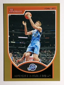 Bowman Gold #47 Andrei Kirilenko 2007-08 - Imagen 1 de 2