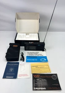 RARE Vintage Grundig Cosmopolit WR World Receiver Radio Cassette Recorder Works! - Bild 1 von 8