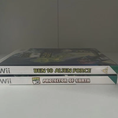 Ben 10 Protector of Earth and Ben 10 Alien Force Nintendo Wii Game - Image 1 of 4