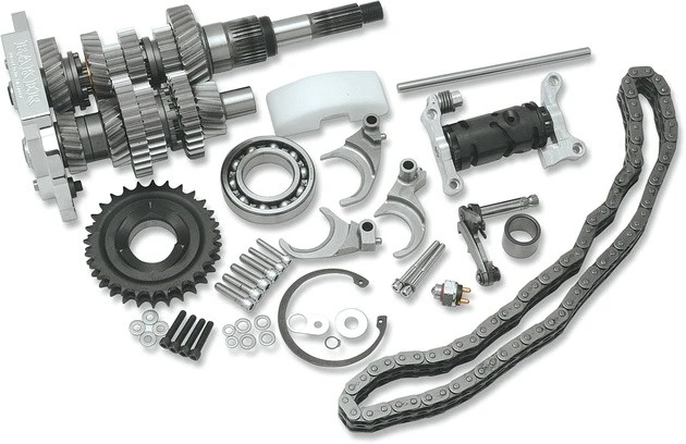 Baker DD6 6-Speed Builders Kit 3.24:1 1st Gear Ratio DD6-411P-02 Harley Davidson Foto 1 de 1