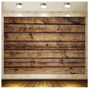 Telón de fondo de madera rústica de 12x10 pies para fotografía tela telón de fondo de madera - NUEVO - Imagen 1 de 3