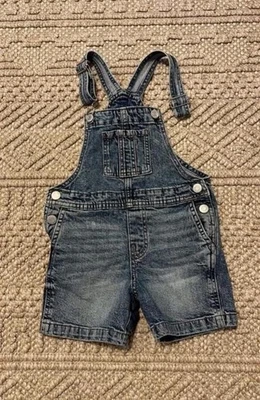 H&M Denim Shortalls 2T - Image 1 of 2