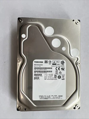 Toshiba 4 TB MD04ACA400 7200 RPM Sata III 3,5" Foto 1 de 4