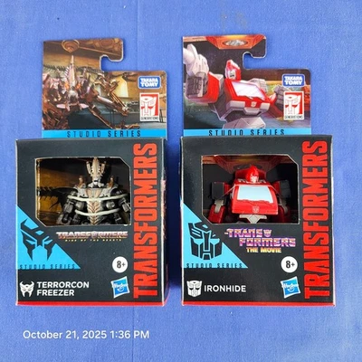 2x Transformers Studio Series IronHide Terrorcon Freezer Takara Tomy Toys - Image 1 of 3
