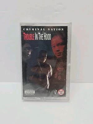 Criminal Nation - Trouble In The Hood (Cassette, 1992) Hip Hop Gangsta - New - Image 1 of 3
