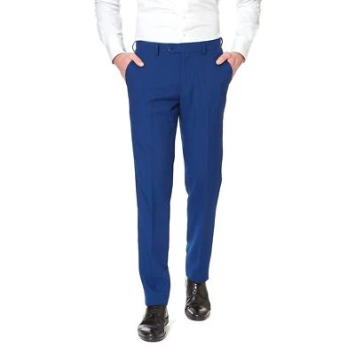 New $175 Opposuits Men'S Slim-Fit Blue Suit Set Party Costume Pants Tie Size 38 - Image 1 of 3