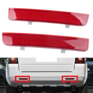 x2 Rear Bumper Reflector Brake Stop Light For Range Rover L322 Freelander 2 - Picture 1 of 7