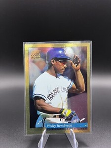 1994 Score - Gold Rush #35 Rickey Henderson HOF