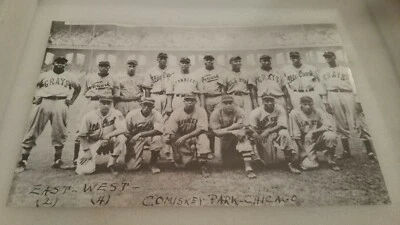 1939 All Star Game Ligas Negras Team Print Grande 11x17 Béisbol Black History Foto 1 de 4