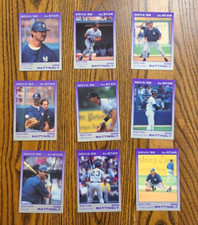 Don Mattingly 1992 Star Nova set of (9) baseball cards - only 500 sets produced!