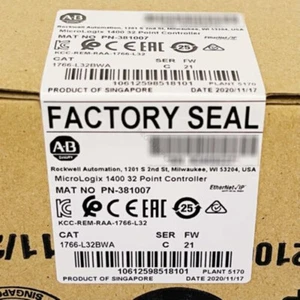Allen-Bradley 1766-L32BWA MicroLogix 1400 32 Point Controller UPS transportation - Picture 1 of 1