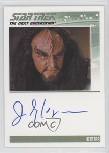 2013 Star Trek The Next Generation: Heroes & Villains James Sloyan as Auto 0j4n
