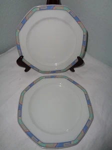 4 Christopher Stuart Southwest Achteck Salatteller Y0002 - Bild 1 von 3