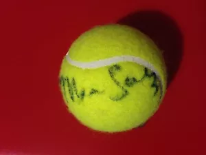 Pelota de tenis Maria Sánchez Wilson firmada automática - Imagen 1 de 1