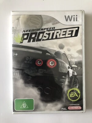 Wii Nintendo Game Need For Speed Pro Street - Complete with Manual - Image 1 of 3