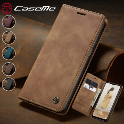 Magnetic Leather Wallet Case Card Flip Cover for Samsung A13/A23/A33/A53/A73 - Image 1 of 4