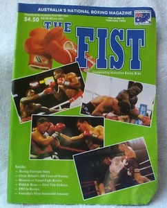  BOXING MAGAZINE THE FIST 1993 FEB 50 PAGES VOL 5 NO 2 BOXING NEWS - Picture 1 of 3