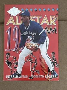 1994 FLEER ULTRA - ALL-STAR TEAM INSERT - ROBERTO ALOMAR BLUE JAYS #3 OF 20 - Picture 1 of 2