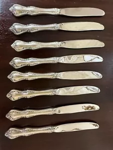 Towle Debussy Sterling Handled Butter/Hors d'Oeurve Knives (set of 8) - Picture 1 of 4