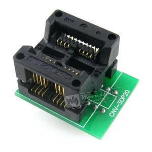 Enplas IC Test Sokcet Programmierer Adapter 2 Stück für SOP8/SO8/SOIC8 Paket - Bild 1 von 3