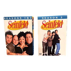 Seinfeld Complete Series DVD TV Show Bundle Season 1 2 3 Box Sets - Picture 1 of 6