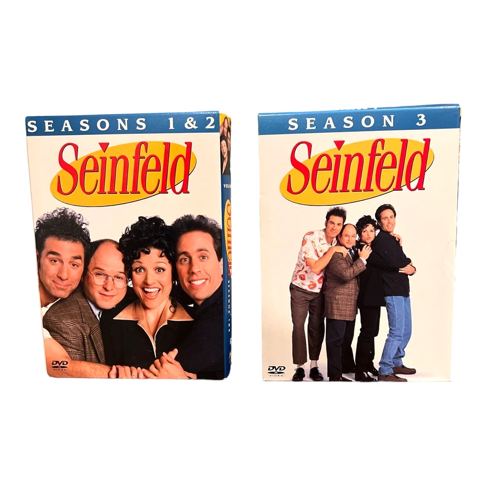 Seinfeld Complete Series DVD TV Show Bundle Season 1 2 3 Box Sets - Image 1 of 4