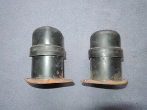 ALFA ROMEO DUETTO Spider GTV Used ORIGINAL Rear Shock MOUNTING CUPS & Caps Parts - Picture 1 of 19