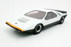 Top Marques 1968 ALFA ROMEO CARABO BERTONE WHITE 1/18 Scale LE100 New Release! - Picture 1 of 8