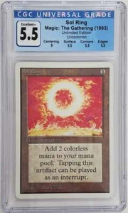 Sol Ring MTG 1993 CGC 5.5 - Picture 1 of 2