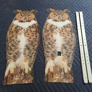 OUTLAW DECOY OWL DECOY SILO SILOUETTE x2 MADE IN USA 🇺🇸 - Picture 1 of 2