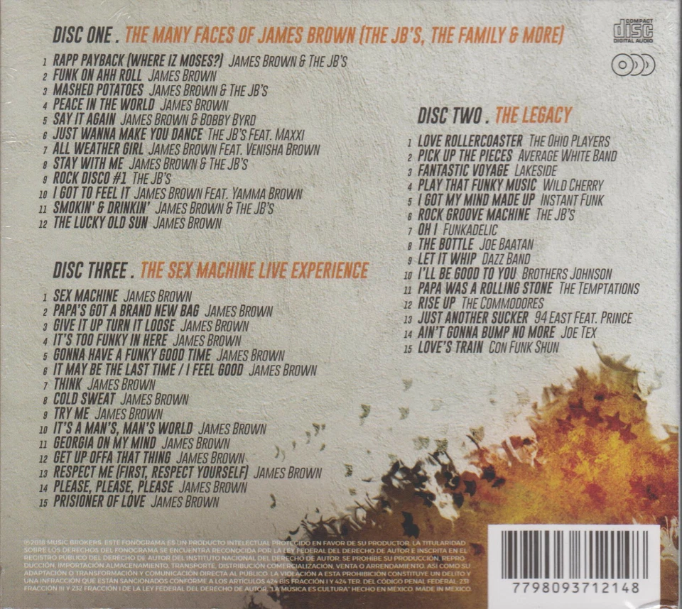 Many Faces Of James Brown - Various CD