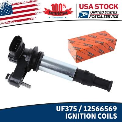 Bobinas de encendido UF375 para Chevrolet Traverse 3,6 L V6 2009 GMC Acadia 12566569 EE. UU. Foto 1 de 4
