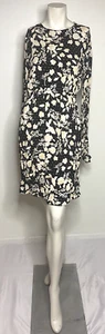 Vestido midi H&M Mamá Maternidad Mujeres Floral Elástico Cintura Lazo Puño Mangas Talla S - Imagen 1 de 8