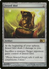 Jinxed Idol NM M11 MTG Magic The Gathering Artifact English Card