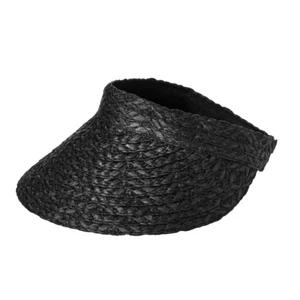 Cappello con visiera in paglia - Un nuovo giorno nero - Foto 1 di 5