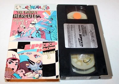 Cinema Kid The Mighty Hercules Speed Racer Volume 3 VHS 1986 Animation Film - Image 1 of 2