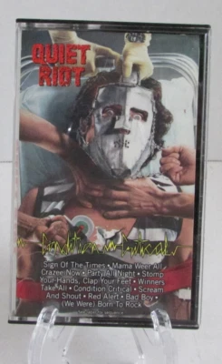 VINTAGE 1984 Condition Critical - Quiet Riot [Cassette] - Image 1 of 3