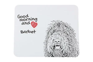 Barbet Tapis de Souris Avec Chien Art-Dog - Zdjęcie 1 z 7