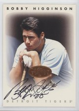 1996 Leaf Signature Series Auto Bronze Bobby Higginson Auto