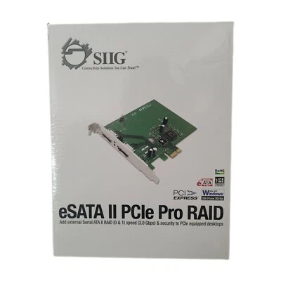 eSATA II PCle Pro RAID SC-SAE312-S3 - Image 1 of 4
