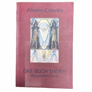 Aleister Crowley DAS BUCH THOTH Ägyptischer Tarot 1991 7. Auflg. URANIA VERLAG - Bild 1 von 4