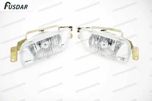 1 par de luces antiniebla delanteras transparentes para Mitsubishi Pajero V73 2000-2003 - Imagen 1 de 3