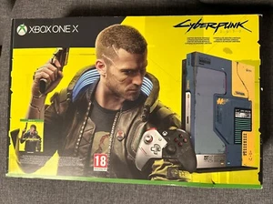 Microsoft Xbox One X Cyberpunk 2077 Bundle 1TB Limited Edition (FMP-00252) - Bild 1 von 5