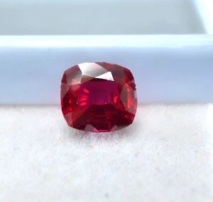 CERTIFICADO 6,00 CT IMPECABLE NATURAL BRILLANTE BIRMANIA RUBÍ AA PIEDRA PRECIOSA SUELTA R3079 - Imagen 1 de 5