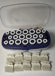 Conair Instant Heat HairSetter Set 20 Hot Rollers Hair Curlers CHV21 with clips - Picture 1 of 9