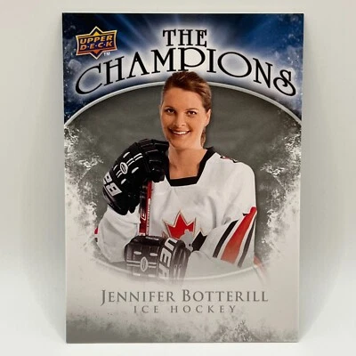 2009-10 Upper Deck The Champions Jennifer Botterill #BT - Image 1 of 2