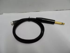 Shure WA305 1/4 Zoll TA4F Instrumentenkabel für Wireless Bodypack GLX GLXD GLXD1 - Bild 1 von 4