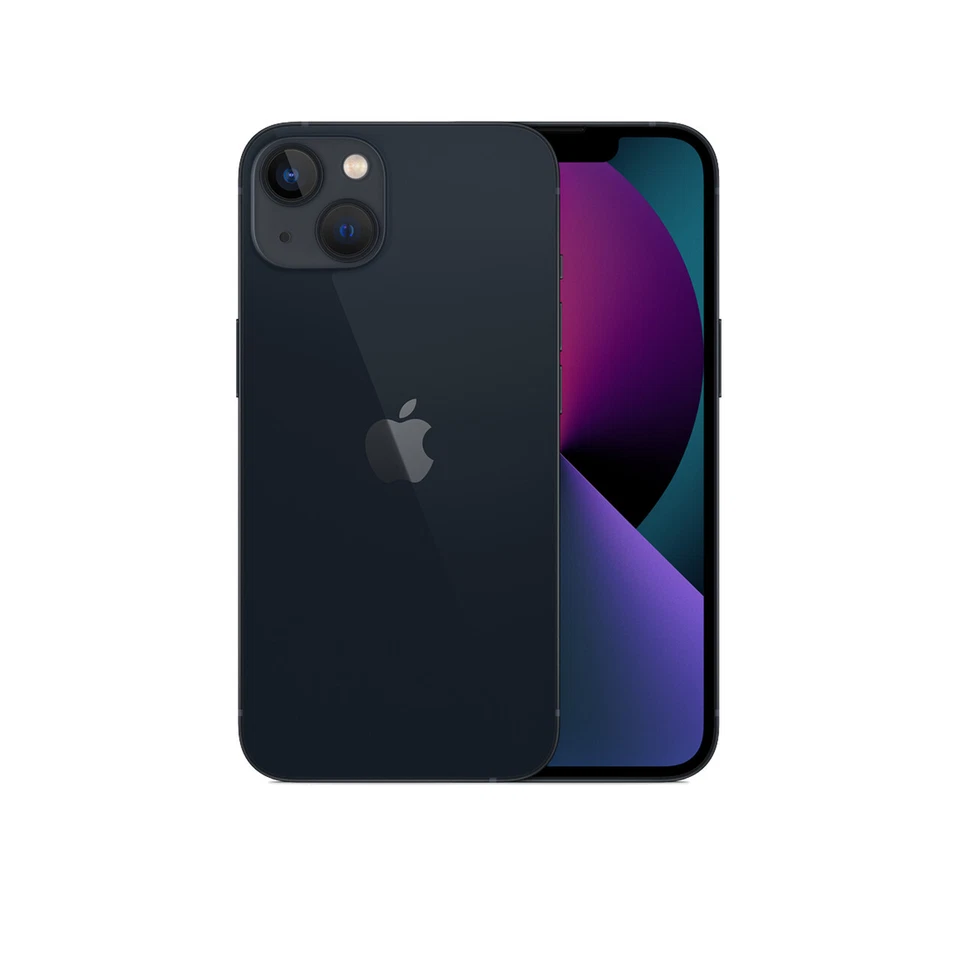 APPLE IPHONE 13 256GB NERO CON BATTERIA A SCELTA. DEVICE VERIFICATI GRADO B,C - Immagine 1 di 3